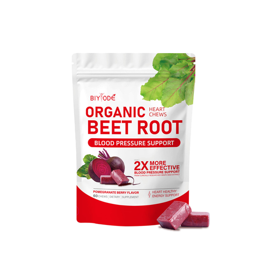 BeetRoot™ Gomitas de Remolacha que Favorecen la Salud Sanguínea y presión arterial