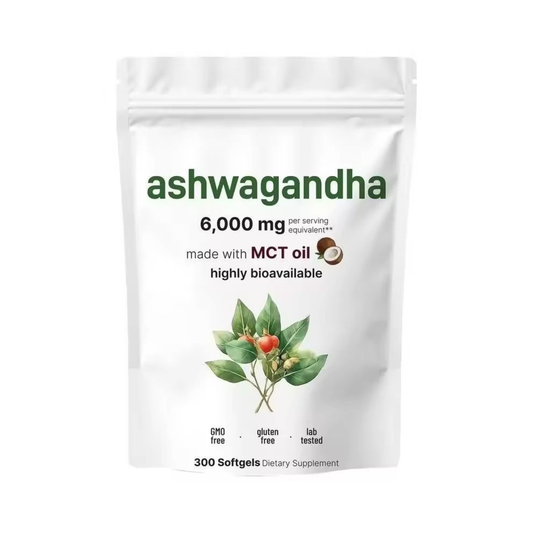 Ashwagandha™ Suplemento de ashwagandha reduce el cortisol y el estrés crónico en semanas sin sedantes ni ansiolíticos.