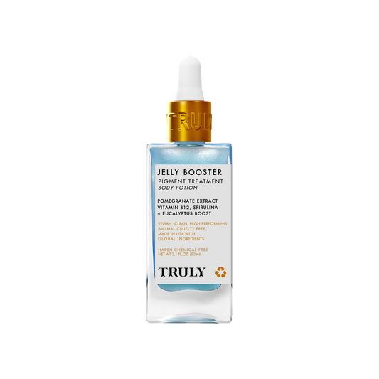 Truly Jelly Booster™ Gotas aclarantes corporales de axilas y bikini suavizan manchas revelan piel luminosa sin láser ni dolor.