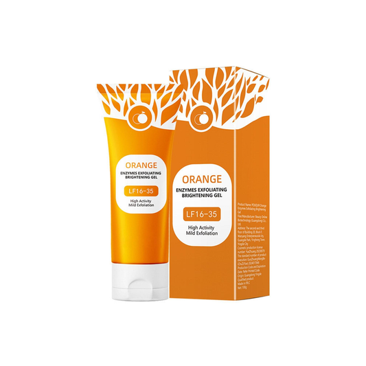 Exfoliante Orange™ Gel exfoliante unifica tono de rostro y cuerpo,  mejora suavidad visible y limpia poros profundamente