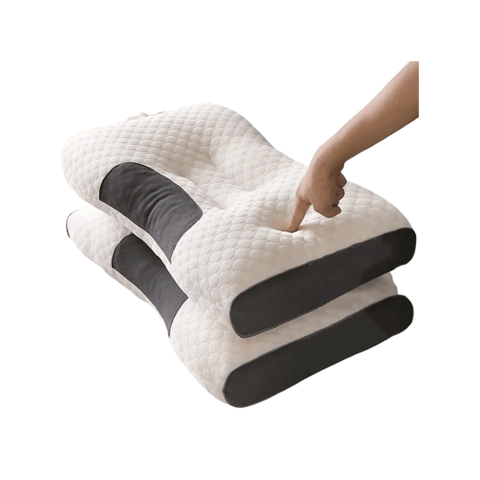 Cervical Pillow™ Almohada ortopédica cervical reduce presión muscular cuello alineado toda la noche sin rigidez al despertar.