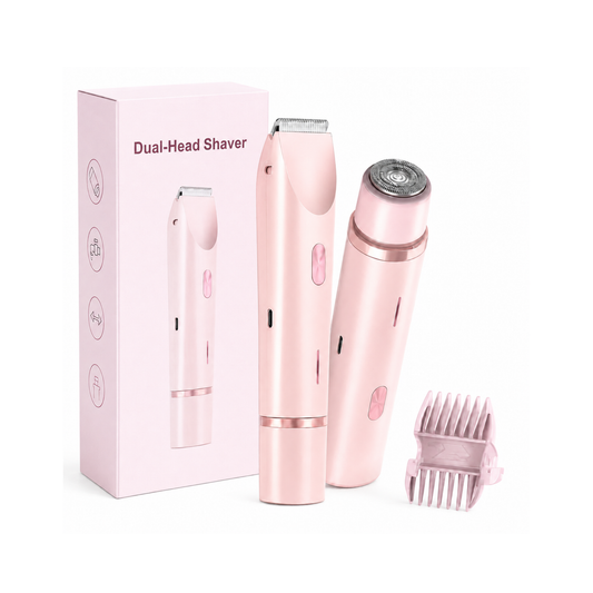 PureShave™ Depiladora corporal eléctrica, elimina el vello rápidamente con cabezal de precisión sin tirones.