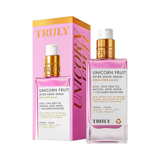 Truly Unicorn™ Sérum reparador post afeitado ayuda a reducir la sensación de ardor para una piel hidratada y confortable con ingredientes naturales