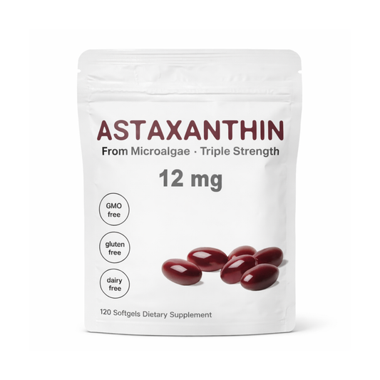 Astaxanthin™ Suplemento antioxidante ayuda a combatir el estrés oxidativo favoreciendo una protección celular diaria