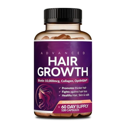 Hair growth™Nutrición celular para detener la caída y fortalecer la raíz desde el interior