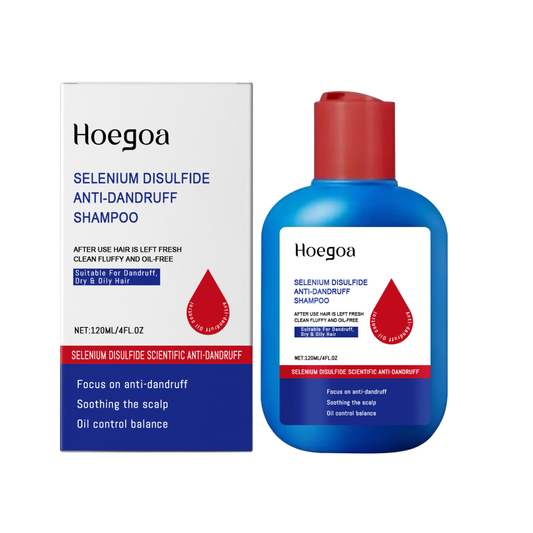 AntiCaspa™ Shampoo anticaspa con selenio calma el cuero cabelludo irritado y controla el exceso de grasa sin resecar.