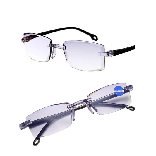 ClearVision™Gafas De Lectura Tr90 Bloqueadoras De Luz, con estuche de buena calidad