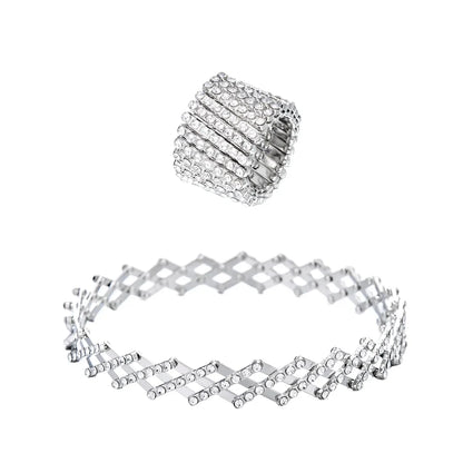 Anillo y Pulsera Diana - Oro y Plata
